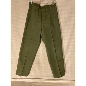 Allison Daley Olive Green Pull On Pants USA Size 14